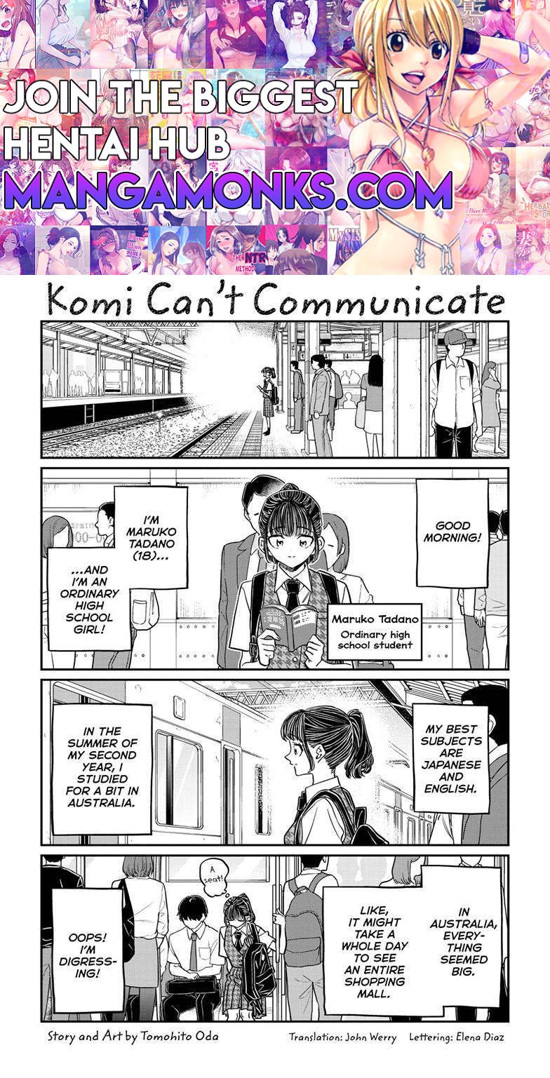 Komi-san wa Komyushou Desu Chapter 437 1